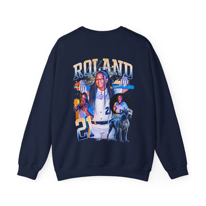 Madison Roland Logo Front & Back Crewneck