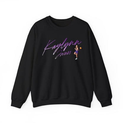 Kaylynn Janes Cursive Crewneck Sweatshirt
