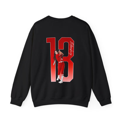 Addison Blomberg Logo Front & Back Crewneck