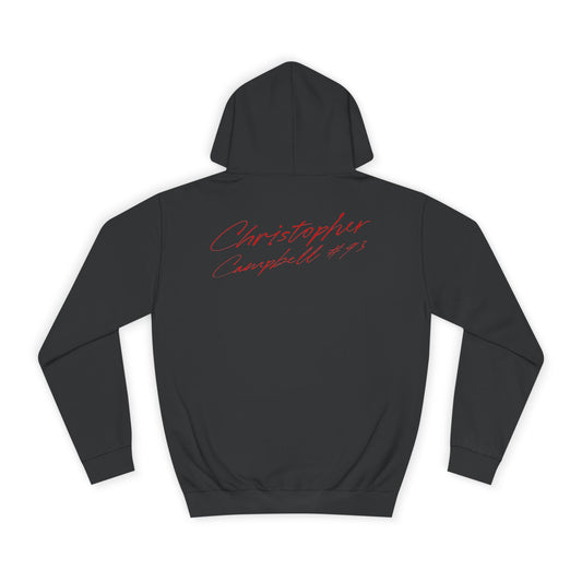 Christopher Campbell Cursive Name & Number Premium Hoodie