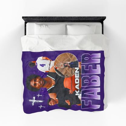Kaden Faber 60"-80" Plush Blanket
