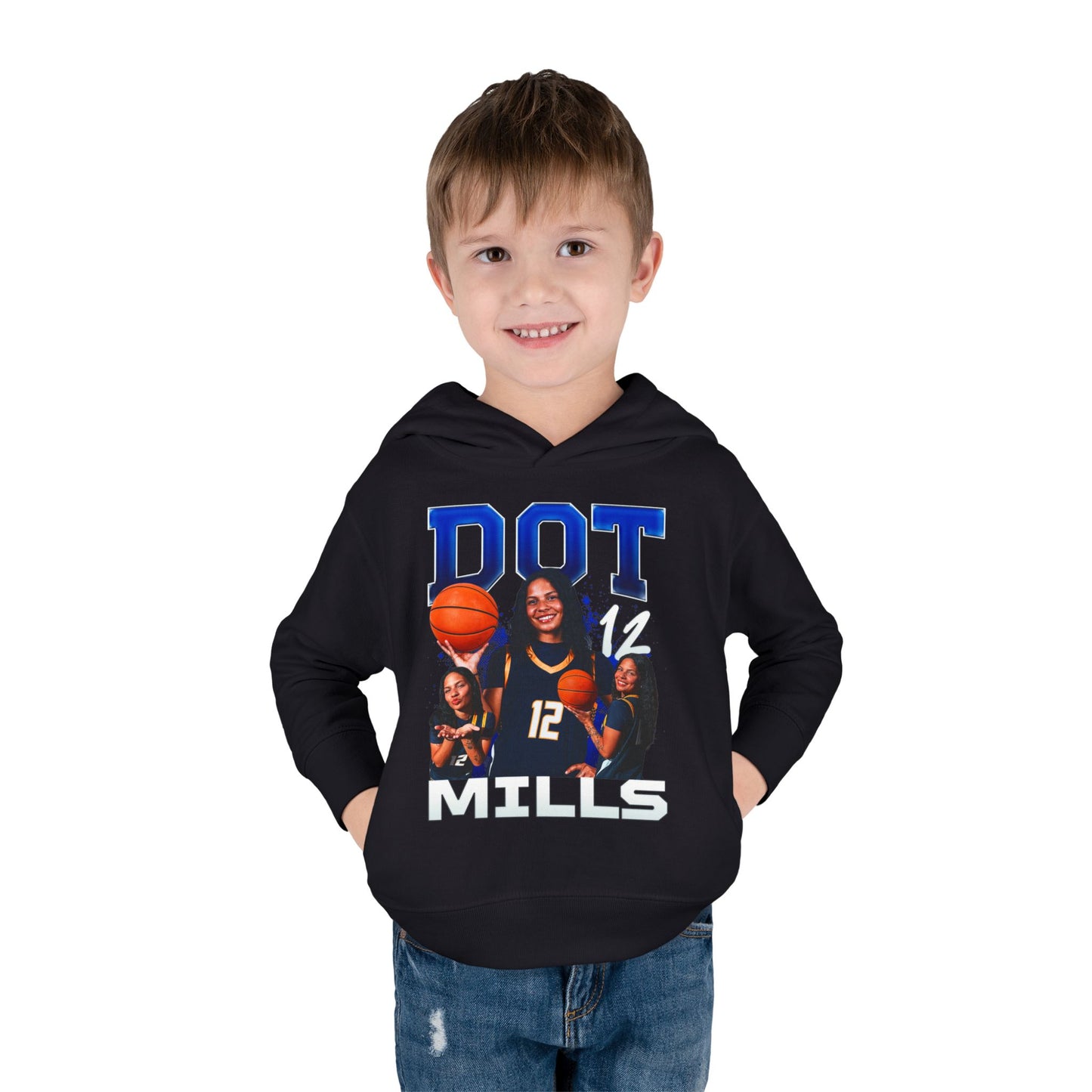 Dot Mills Toddler Pullover Hoodie