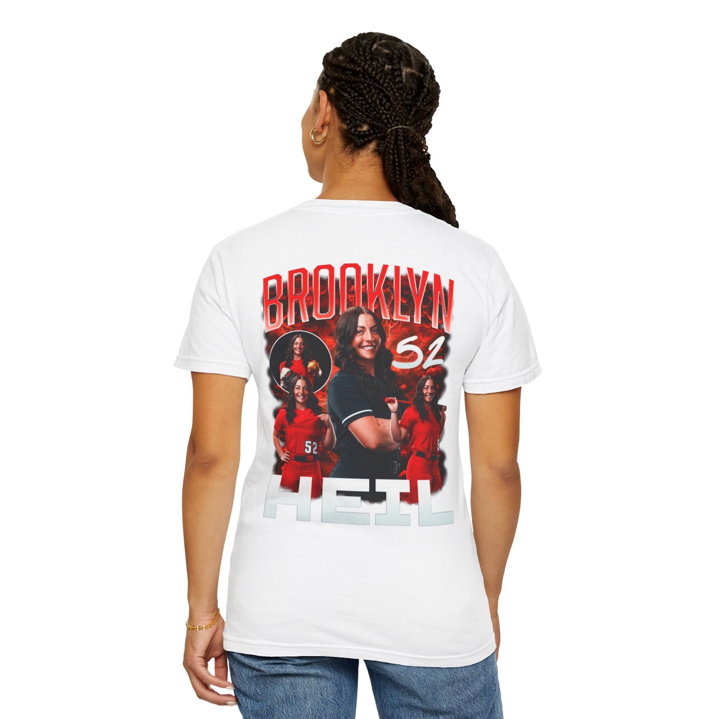 Brooklyn Heil Logo Front & Back Premium Tee