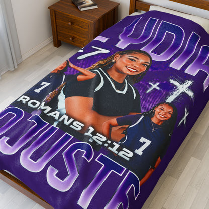 Lydia Cajuste 60"-80" Plush Blanket