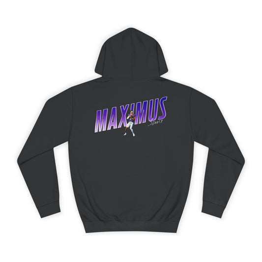Maximus Sims Cursive Combo Colored Premium Hoodie