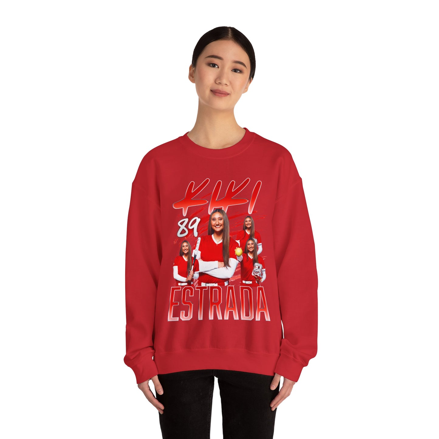 Kiki Estrada Single Color Combo Crewneck Sweatshirt