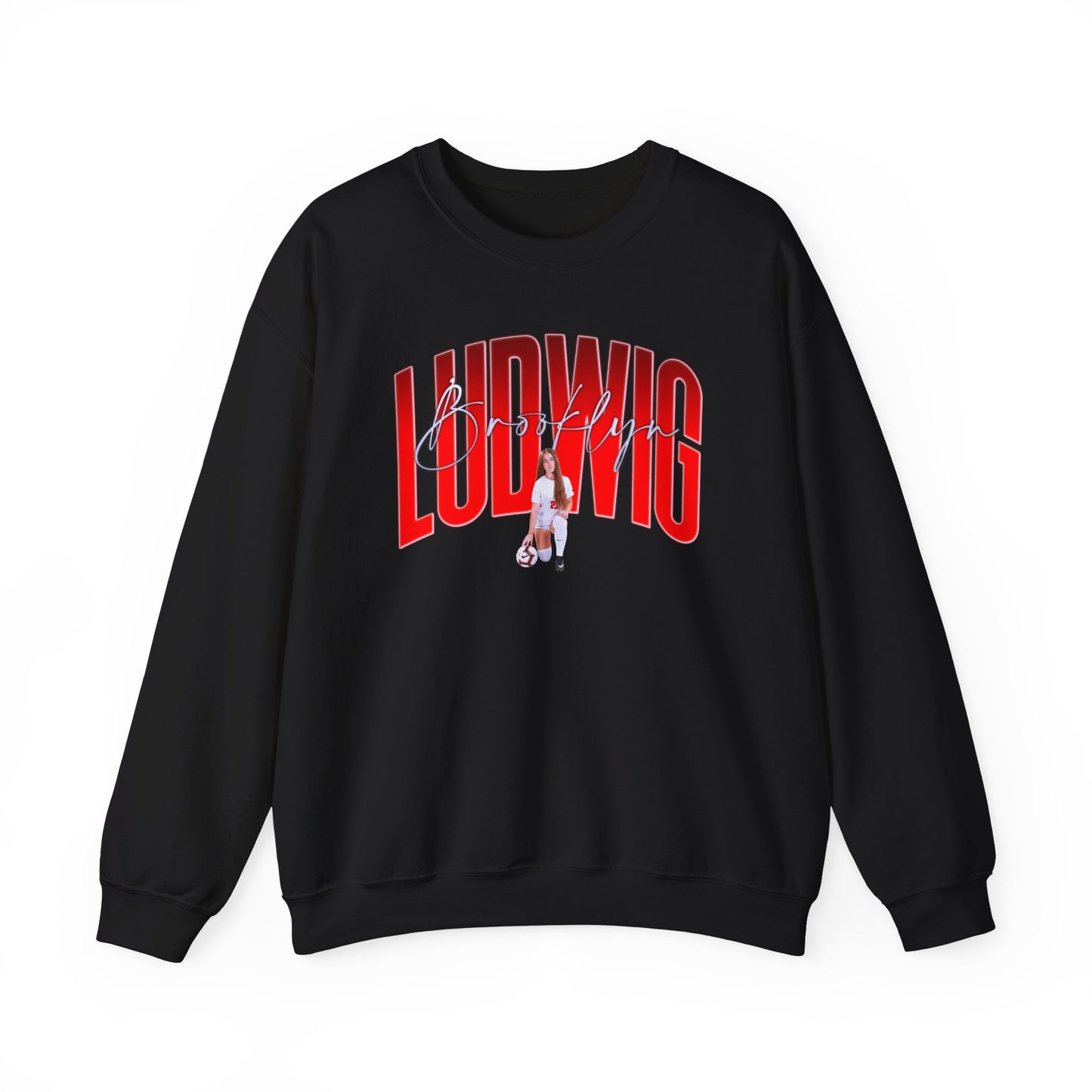 Brooklyn Ludwig Curved Combo Colored Crewneck Sweatshirt