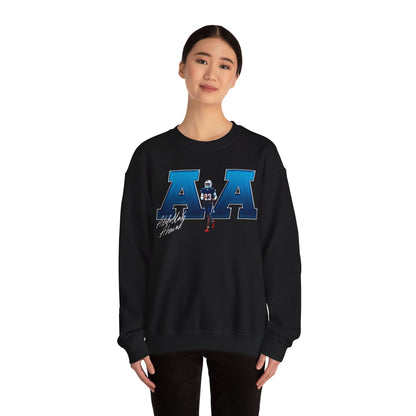 Abdullah Ahmad Big Initials Crewneck Sweatshirt