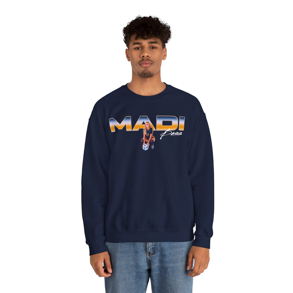 Madi Bass Lowkey Crewneck Sweatshirt