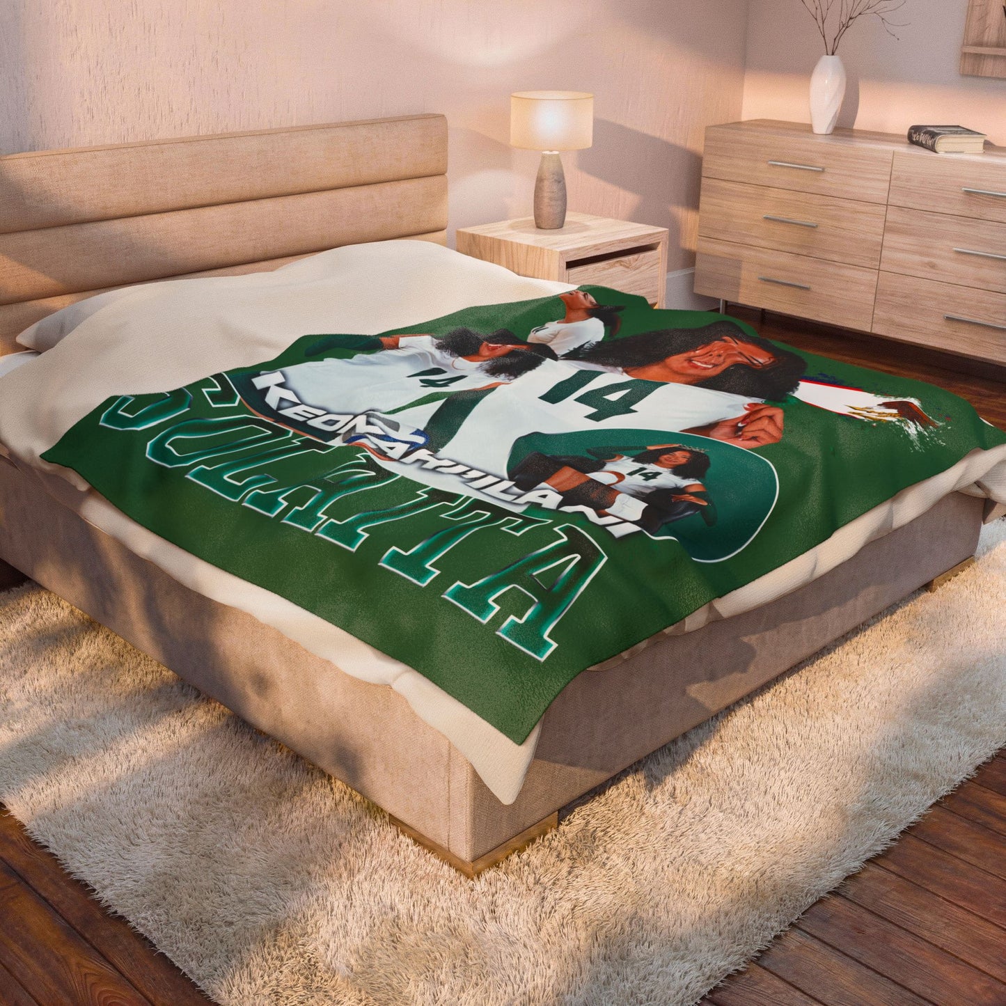 Keonahi'Ilani Solaita 60"-80" Plush Blanket