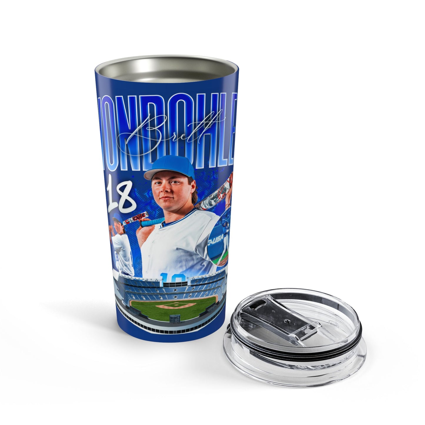 Brett Vondohlen Last Name Highlight 20oz Tumbler