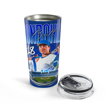 Brett Vondohlen Last Name Highlight 20oz Tumbler