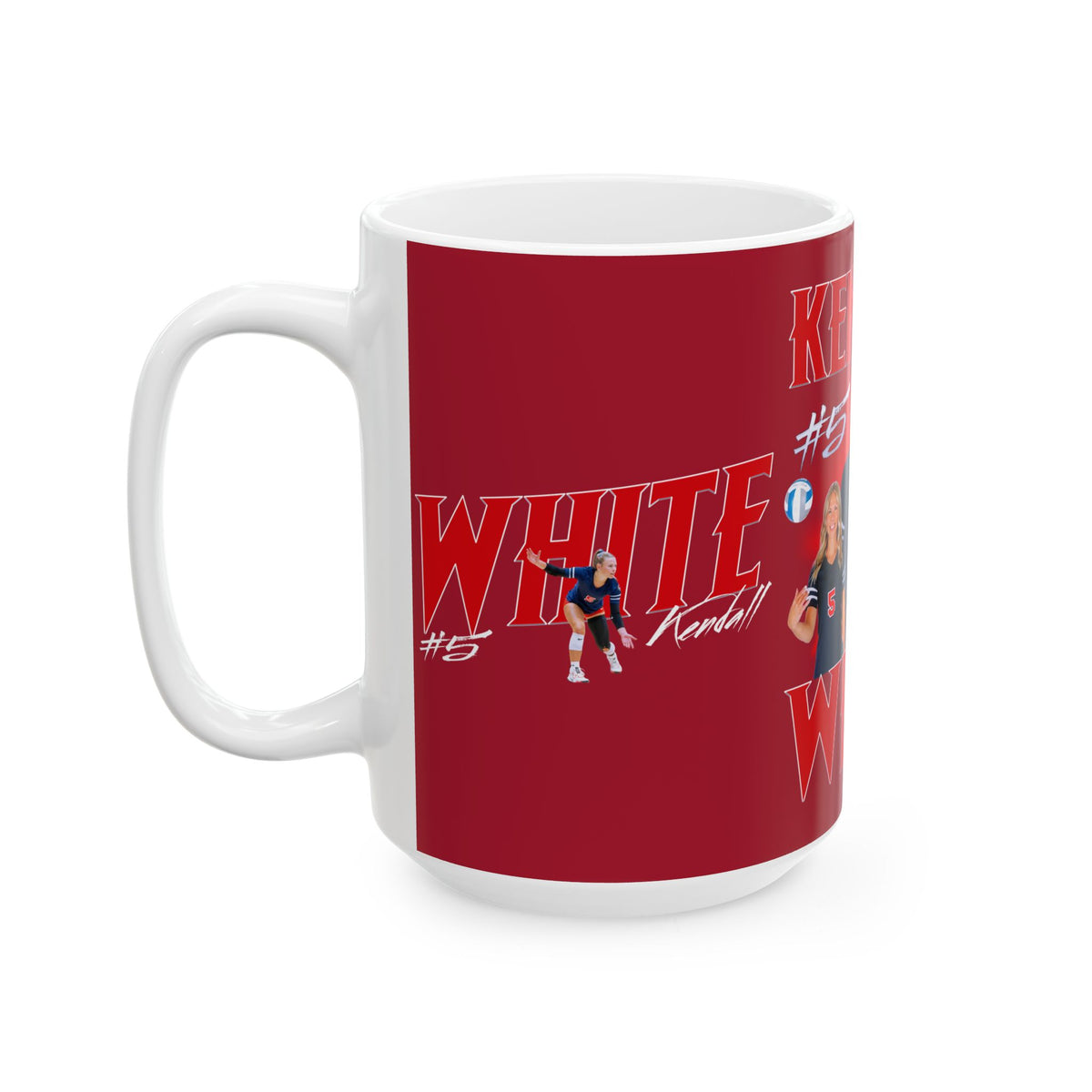 Kendall White 15oz Mug