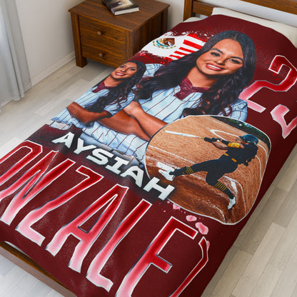 Aysiah Gonzalez 60"-80" Plush Blanket