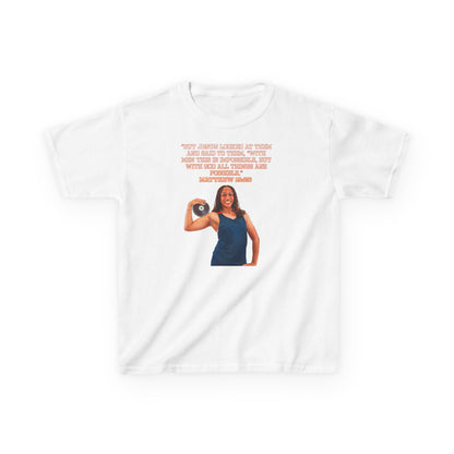 Brielle Moseley Athlete Quote Kids Tee