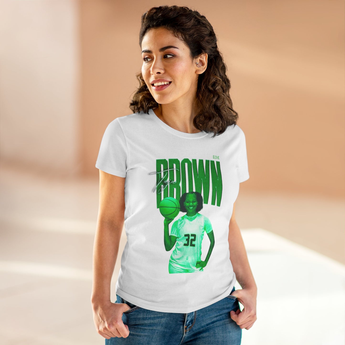 Taja Brown Faded Glory Women's Tee