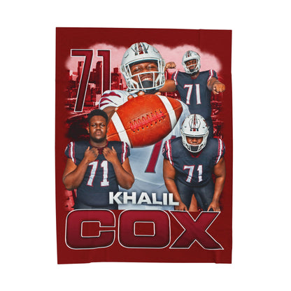 Khalil Cox 60"-80" Plush Blanket