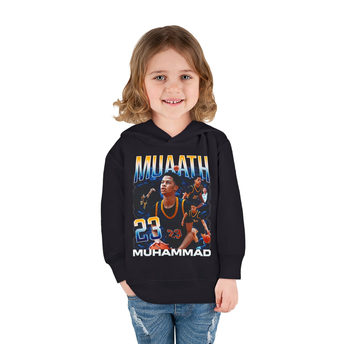 Muaath Muhammad Toddler Pullover Hoodie