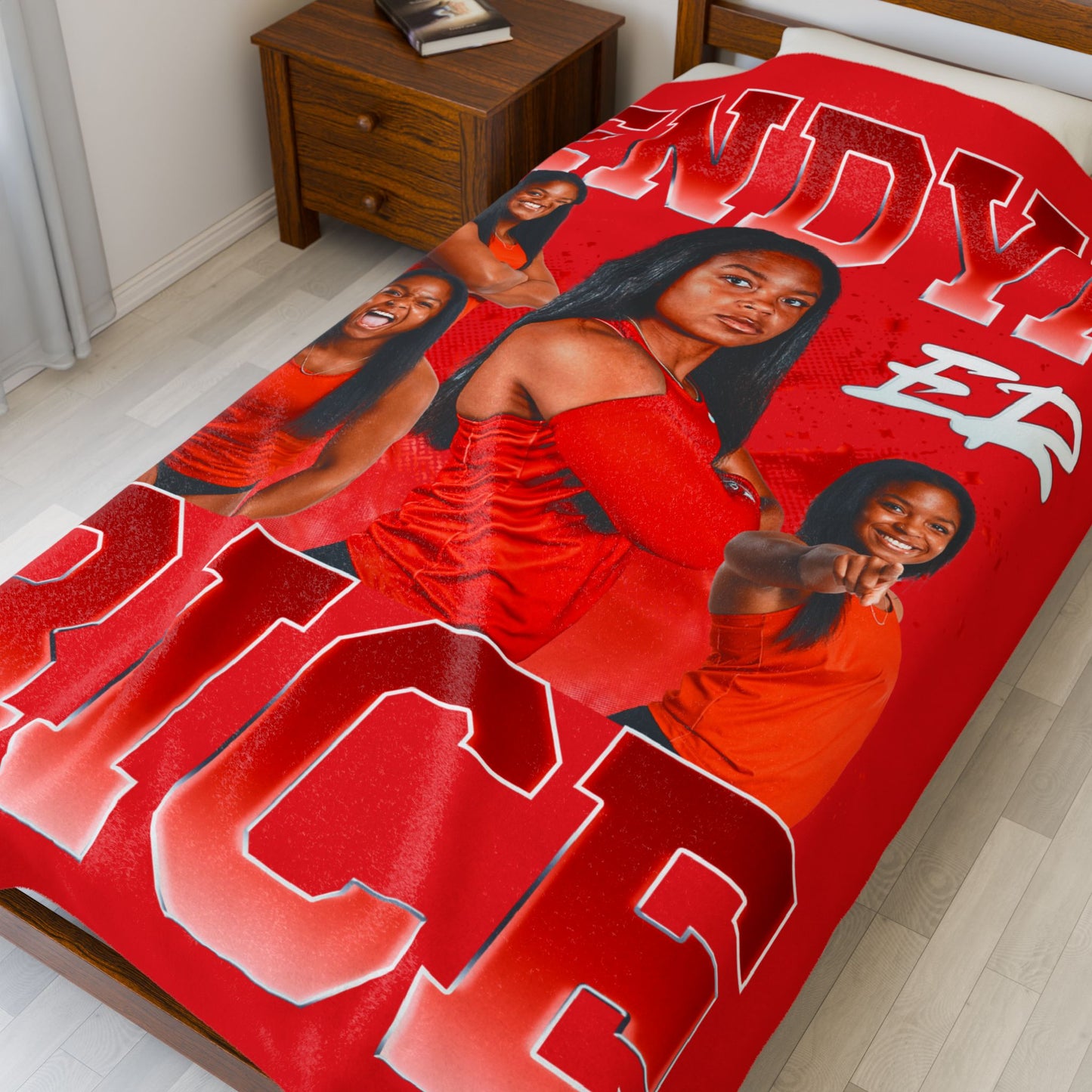 Endya Rice 60"-80" Plush Blanket