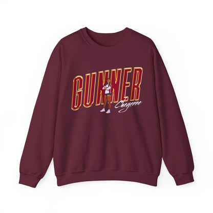 Cheyenne Gunner Cursive Combo Crewneck Sweatshirt
