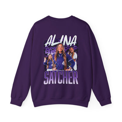 Alina Satcher Logo Front & Back Crewneck