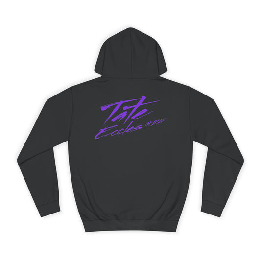 Tate Eccles Cursive Name & Number Premium Hoodie
