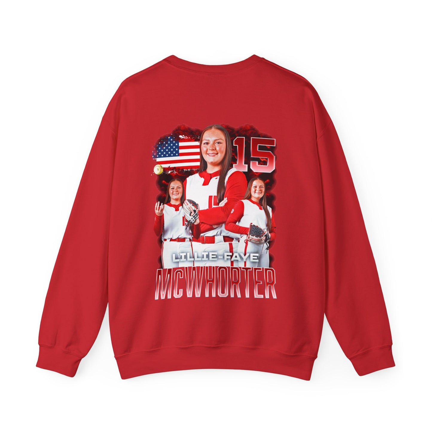 Lillie-Faye McWhorter Logo Front & Back Crewneck