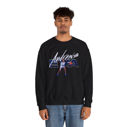 Eva Andrews Star Player Crewneck Sweatshirt