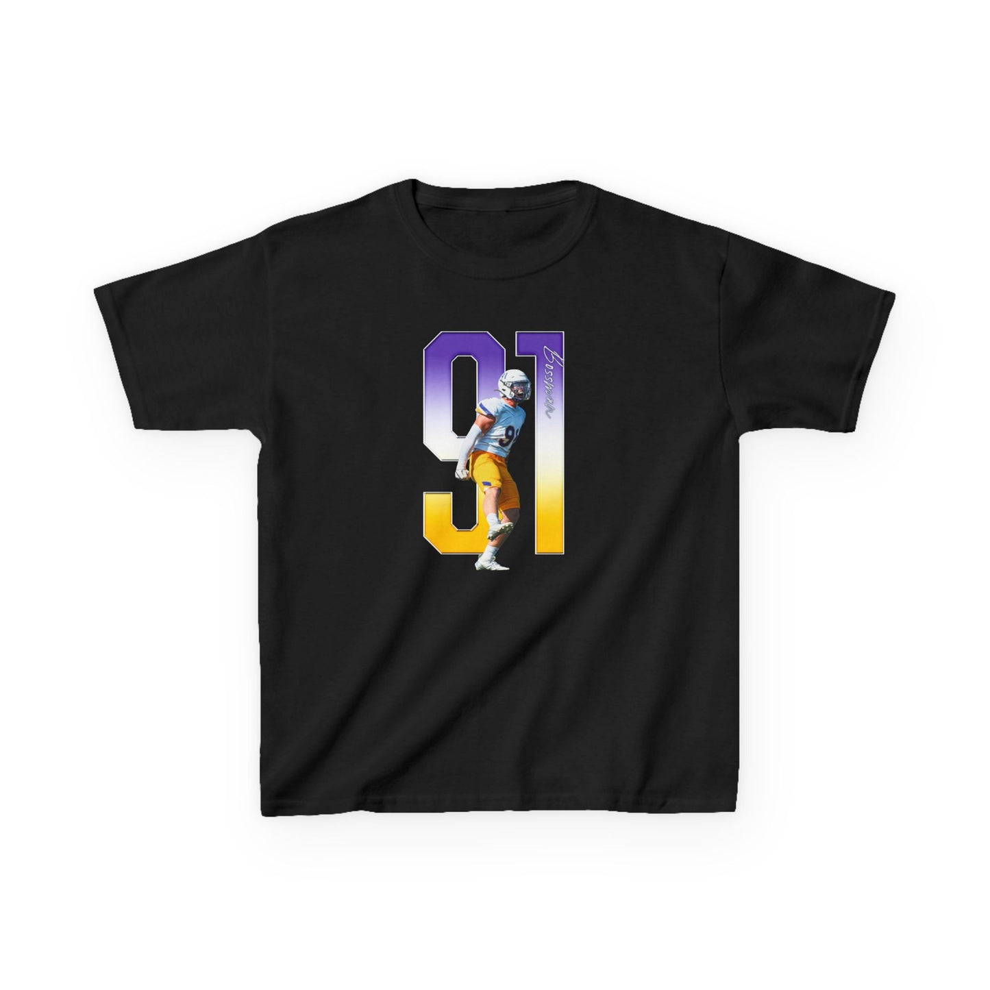 Sam Bossman Player Icon Number Kids Tee