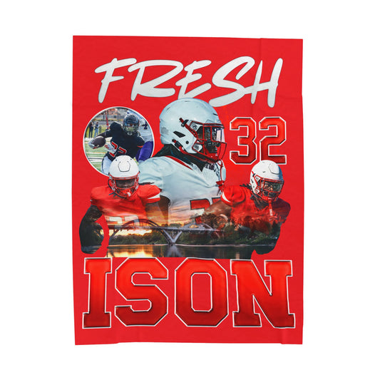 Fresh Ison 60"-80" Plush Blanket