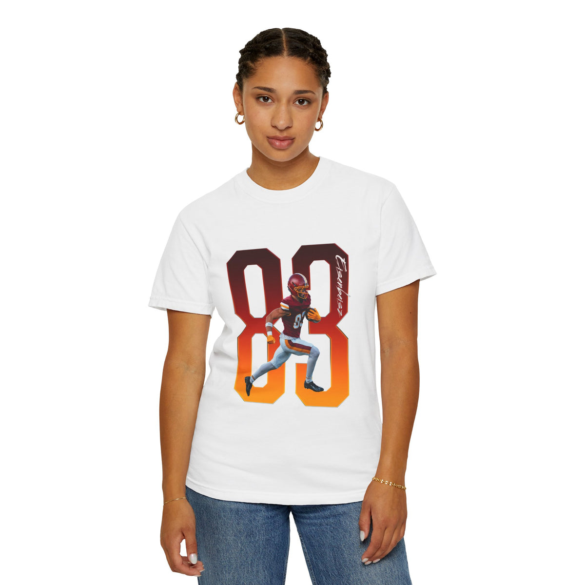 Cooper Eisenbeisz Player Icon Number Premium Tee