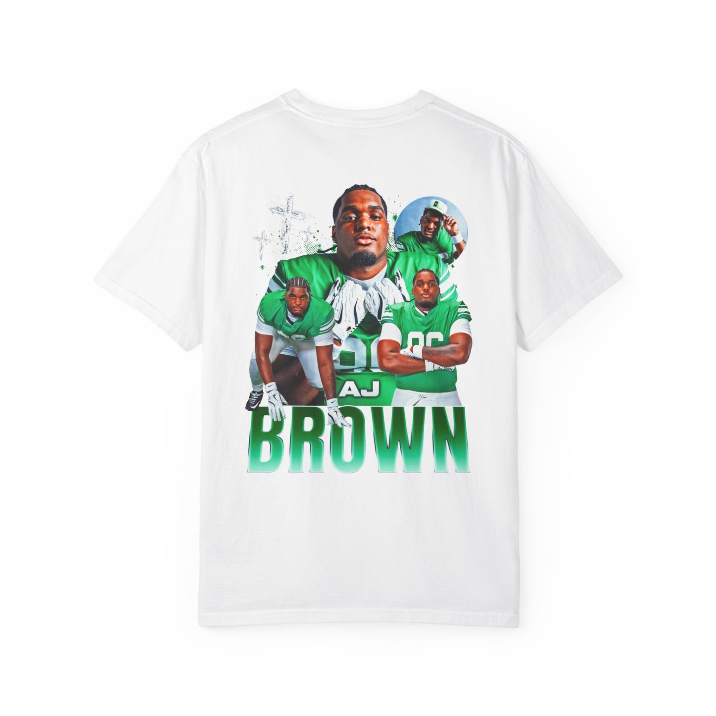 Aj Brown Logo Front & Back Premium Tee