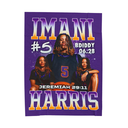 Imani Harris 60"-80" Plush Blanket