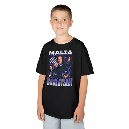 Malia Robertson White & Combo Colored Kids Tee