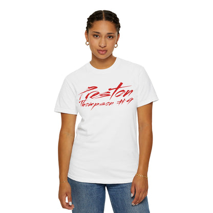 Preston Thompson Cursive Name & Number Premium Tee