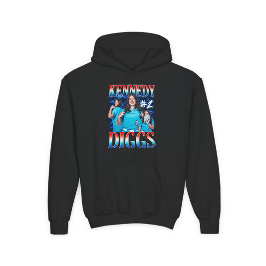 Kennedy Diggs Single Color Combo Kids Hoodie