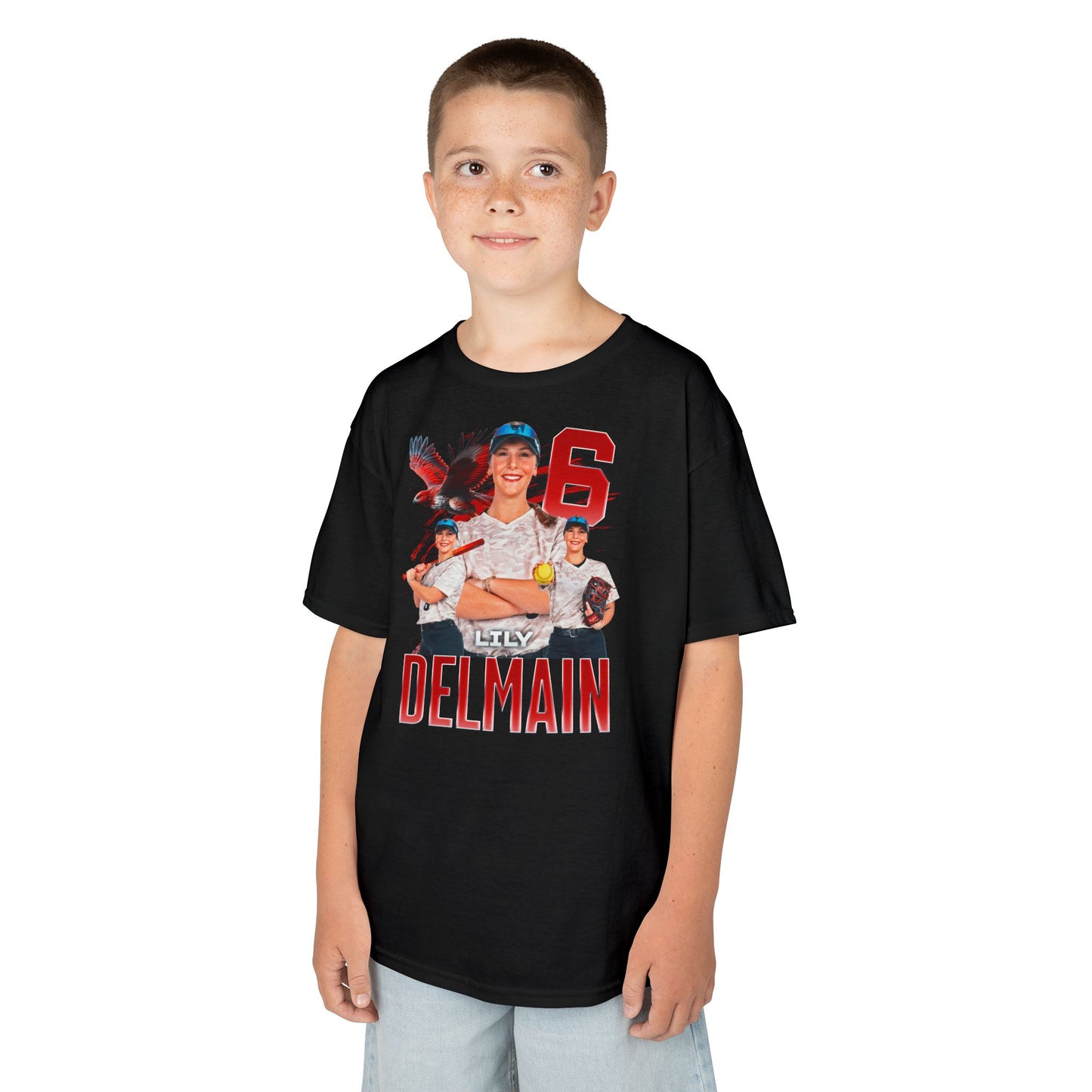 Lily Delmain Team Mascot Kids Tee