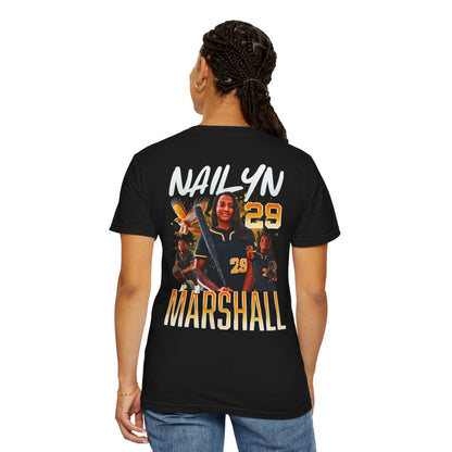 Nailyn Marshall Logo Front & Back Premium Tee