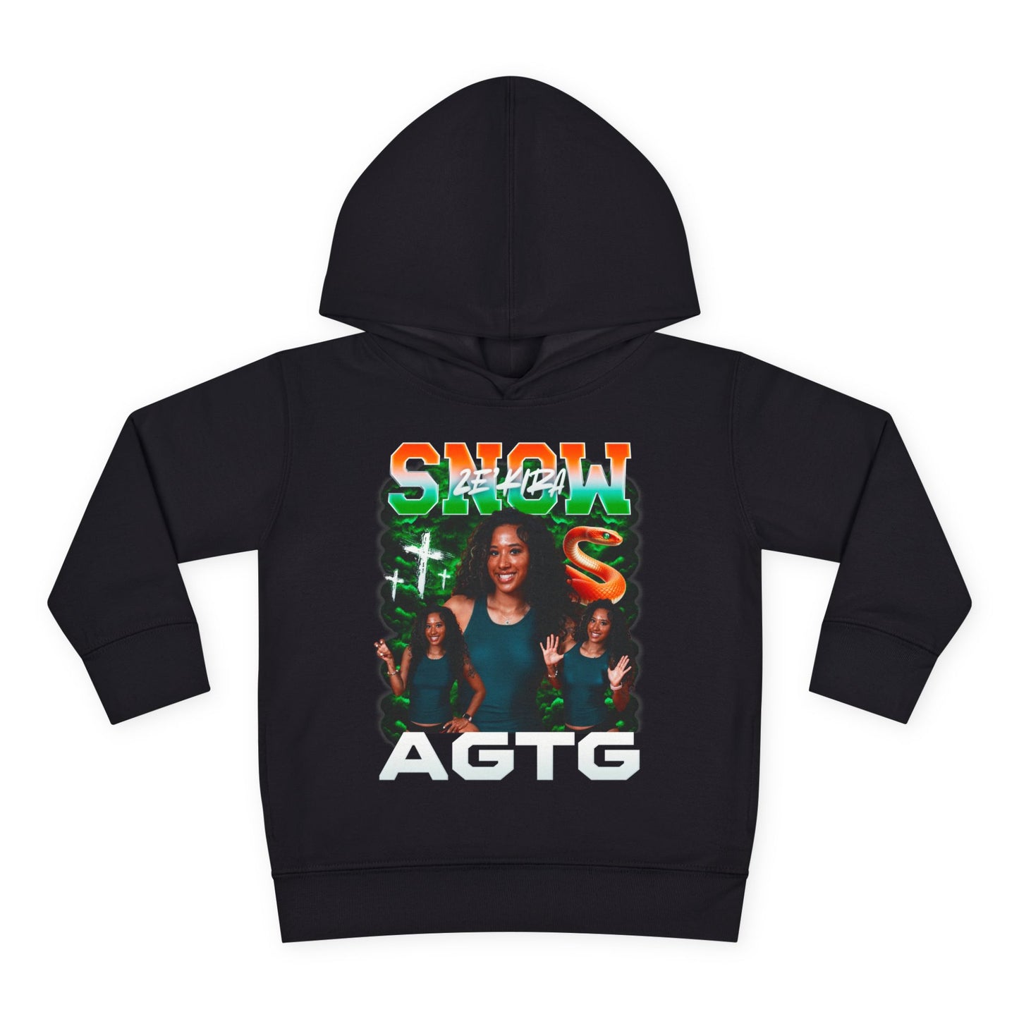 Ze'Kira Snow Toddler Pullover Hoodie