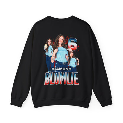 Diamond Blomlie Logo Front & Back Crewneck