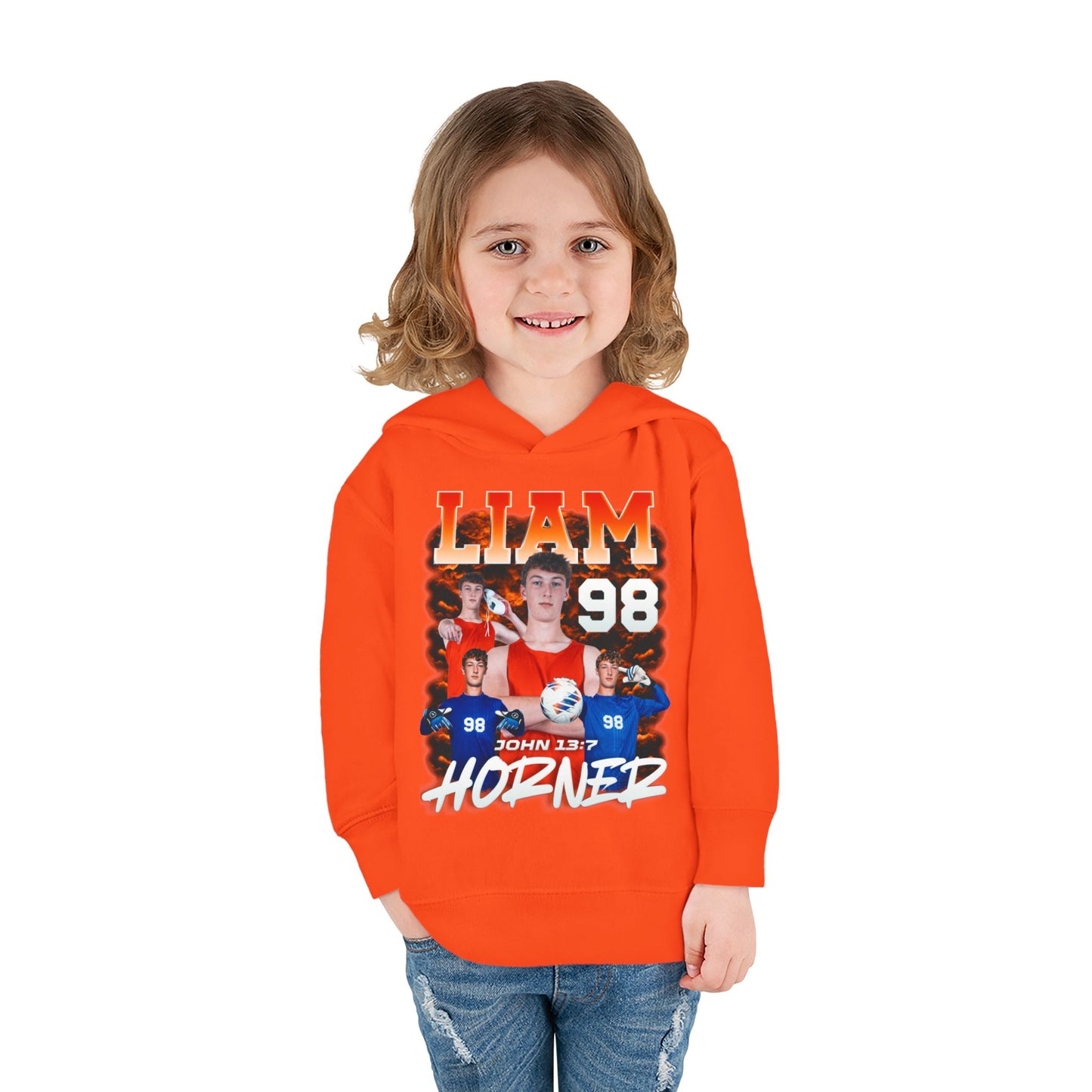 Liam Horner Toddler Pullover Hoodie