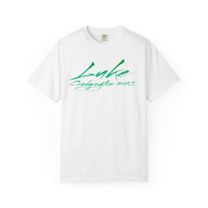 Luke Crudgington Cursive Name & Number Premium Tee