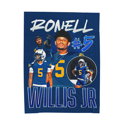 Ronell Willis Jr. 60"-80" Plush Blanket