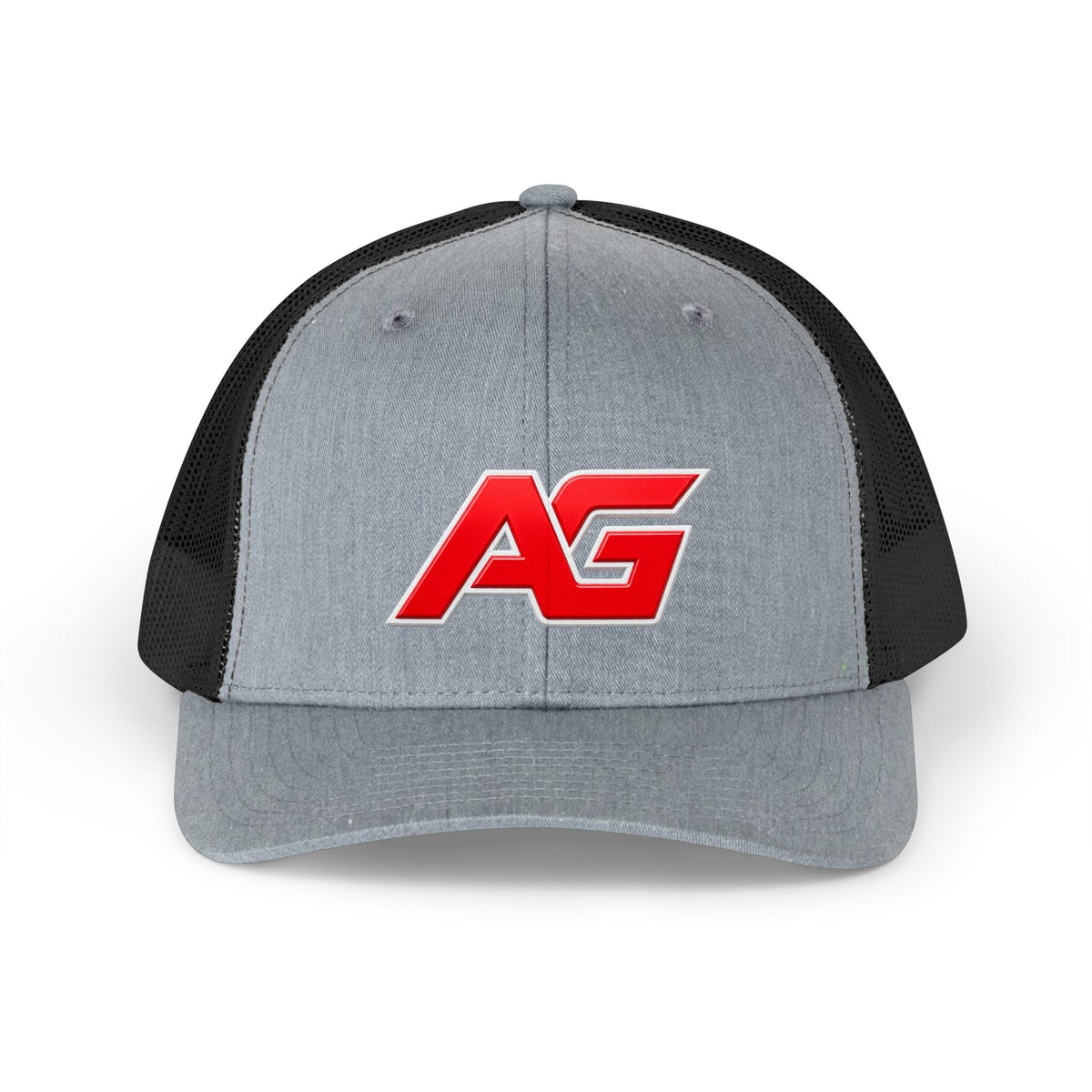 Amina Gray Logo Trucker Hat