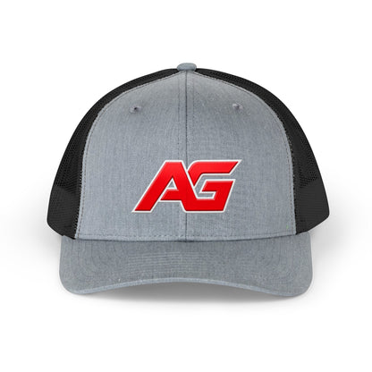Amina Gray Logo Trucker Hat