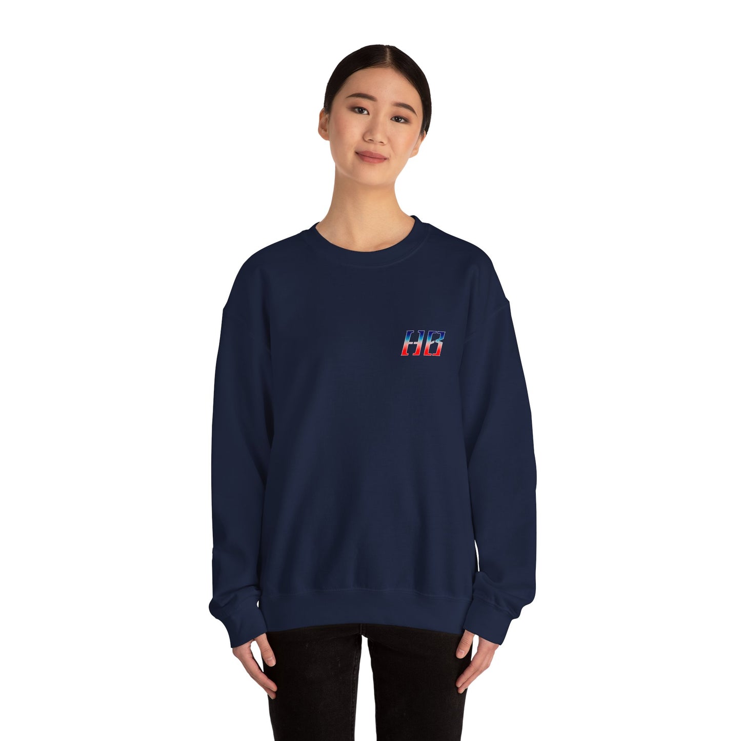 Halle Bucktrot Logo Front & Back Crewneck