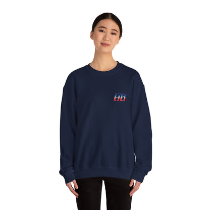 Halle Bucktrot Logo Front & Back Crewneck