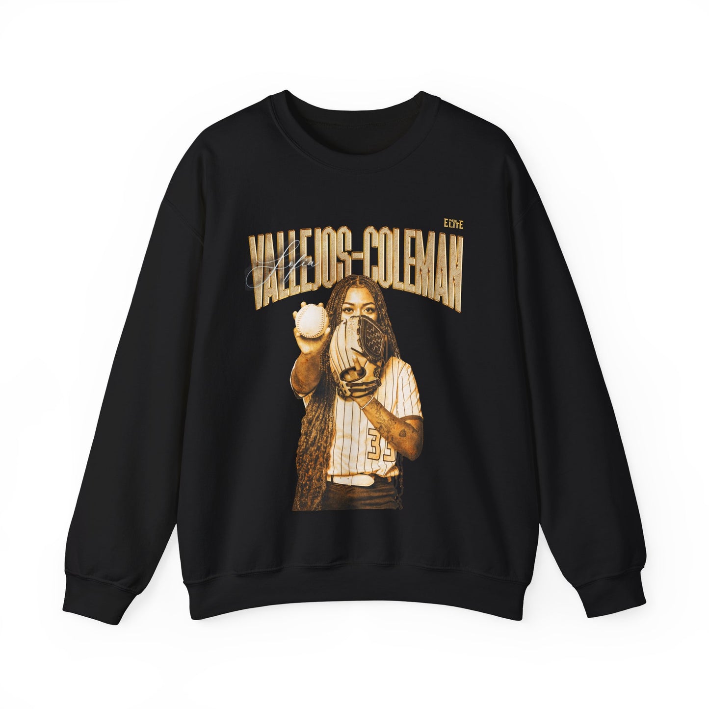 Sofia Vallejos-Coleman Faded Glory Crewneck Sweatshirt