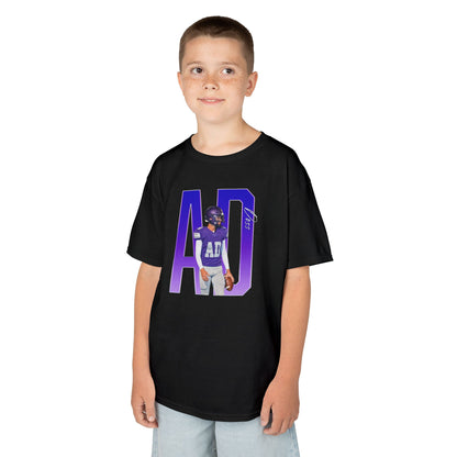 Aaron Doss Player Icon Initials Kids Tee