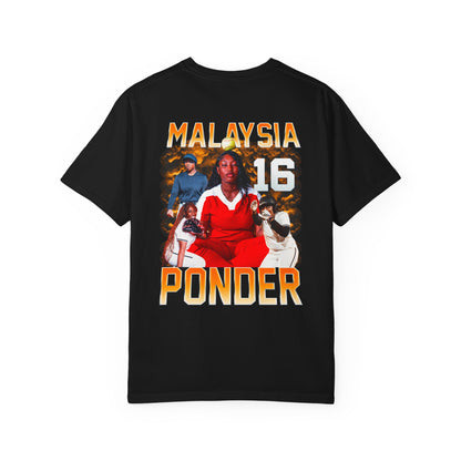 Malaysia Ponder Logo Front & Back Premium Tee